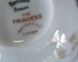 Set of Haviland & Co. Limoge “Princess” pattern China