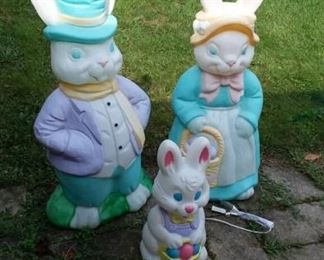 Easter Blow Molds