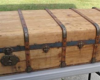 All  wood trunk from Germany.