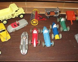 Dinky and other vehicles.