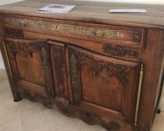 Fantastic continental Buffet Cabinet  - french country 1700's