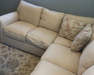 Sectional - Rug not for sale