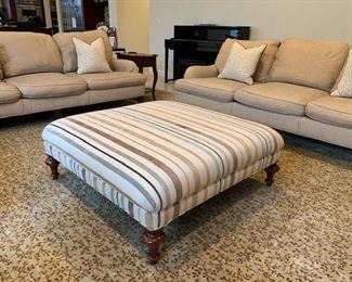 Custom Ottoman and Rug - 