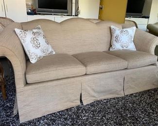Baker - camel back  sofa