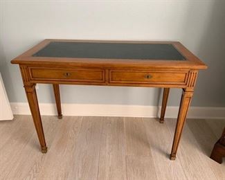 Gorgeous leather topped desk