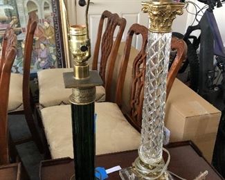 Crystal lamp and Black Lamp!