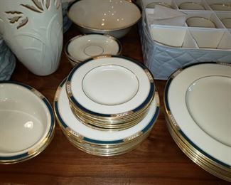 A fabulous Presidential Collection of Lenox Dishes. Wow! 