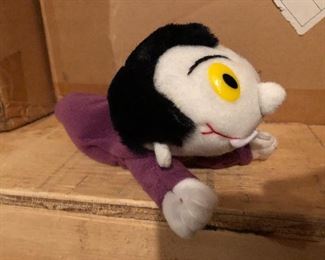 The Count finger puppets