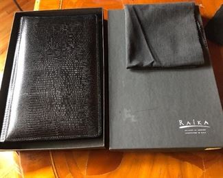 Raika leather photo book, 4 x 6