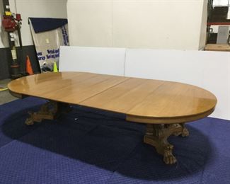 Previous Table opened with leaves ( one leaf omitted in photo- ( total 6)