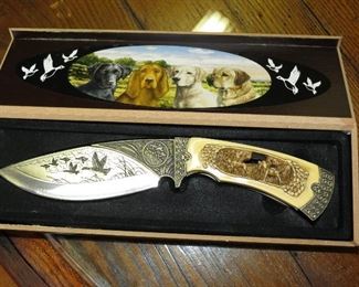5 OF THESE COLLECTOR KNIVES.
