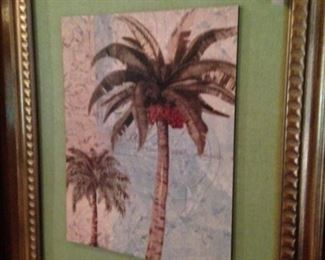 Palm tree art