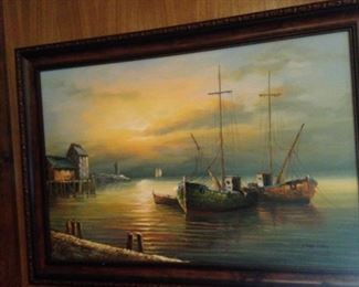 More boat art by Max Savy