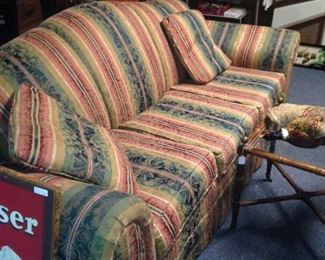 This sofa has a matching loveseat.
