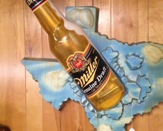 One of many beer advertisements