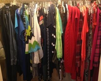 Lady clothes selections
