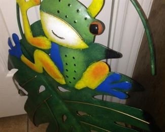 The frogs are hopping at the lake!