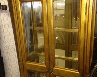 Large curio cabinet