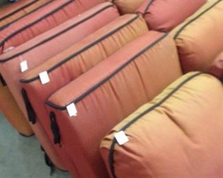 Patio furniture cushions