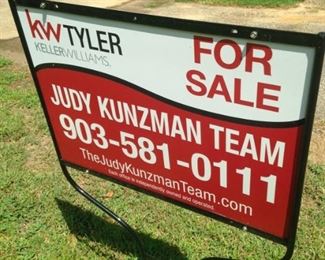 Look for the Judy Kunzman sign, park, and come on in!