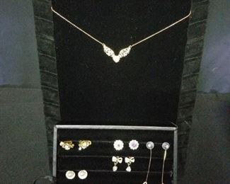 Basic Fashion Earrings and Necklaces