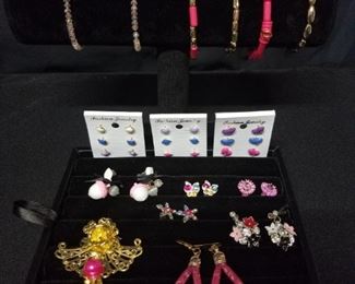 Colorful Earrings and Bangles