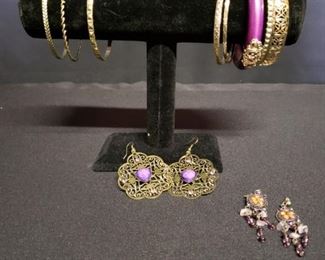 Costume Jewelry Purple