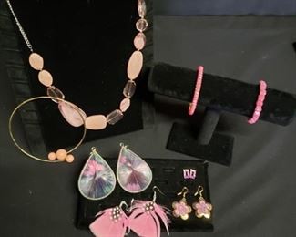 Eclectic Pink Jewelry