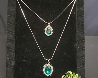 Necklace and Brooch