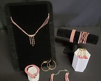 Pink Costume Jewelry