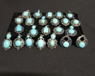 Turquoise Colored Pendants
