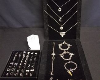 Whimsical Silver Toned Jewelry
