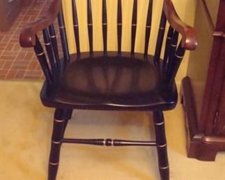 Stenciled Western Reserve arm chair.