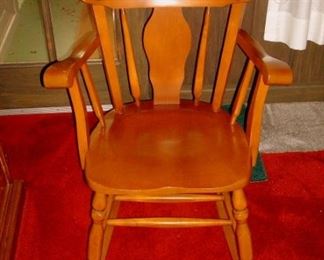 Vintage maple chair.