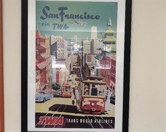 TWA Poster San Francisco