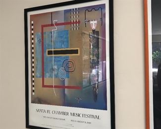 Santa Fe Chamber of Music Poster $50