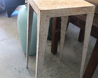 Side table - Rust $10