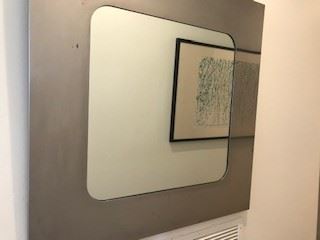 4 Pierre Cardin Hallway Mirrors from his Paris Showroom! Hallway mirrors (four). Pierre Cardin, 1972, designed and fabricated for his Paris showroom. $3000