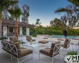 On this photograph only the Restoration Hardware white Patio pieces ASK TO SEE
