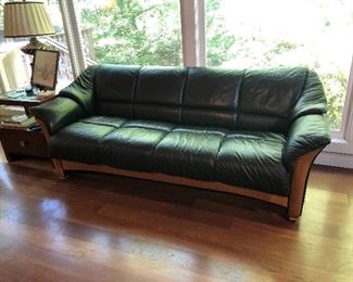 Ekornes Stressless Leather Sofa. We also have 4 Ekornes Stressless Leather Chairs