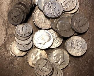 Large silver coin collection...some gold coins too. Coins are stored off site till the day of the sale. A Hamilton County deputy will be onsite to assist with security.