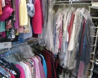 Ladies Clothing, CLEAN, CLEAN, CLEAN, shoes, handbags,etc.. Many, many items with original tags..