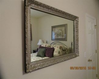 Mirrors, Lamps, linens, etc.