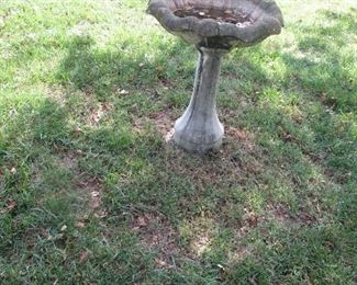 Concrete BirdBath