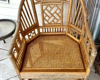 Vintage Brighton Pavilion-style Chinoiserie Chair - $140