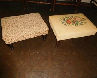 Antique foot stools