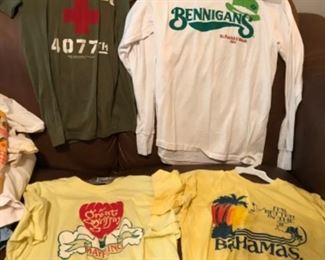 Vintage 1970 T shirts, Turtles, 96 Rock, Mothers Finest