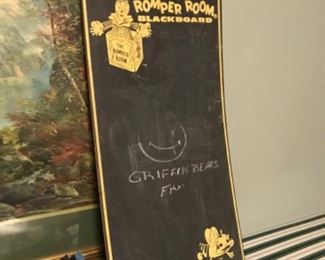 Romper room blackboard