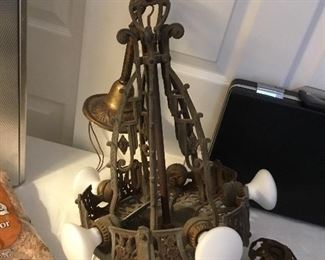 antique chandelier – $175