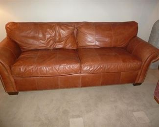 Bernhardt Leather Sofa Great Condition